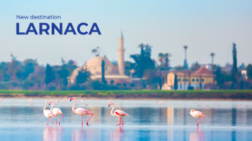FLYONE launches a new flight: Chisinau - Larnaca!