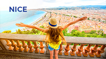 Fly to Nice, to amazing landscapes!