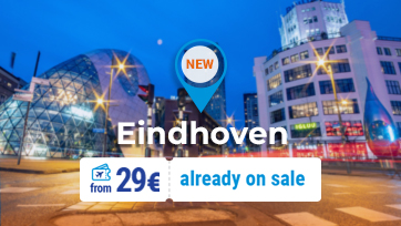 Discover Belgium, the Netherlands and Germany with one flight! Tickets from 29 EURO!