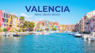 FLYONE opens a new destination from Chisinau to Valencia!