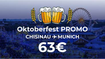 Last Call Octoberfest: Promo Price for flight tickets to/from Munich!