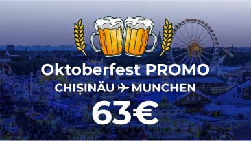 Last Call Oktoberfest: Promo Pret la biletele avia spre/din Munchen!