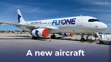 A new aircraft in the FLYONE family!