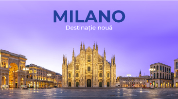 FLYONE lanseaza cursa Milano- orasul plin de viata!