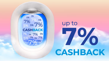 Cashback for every purchase!