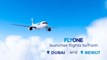 Fly to/from Dubai and Beirut with FLYONE!